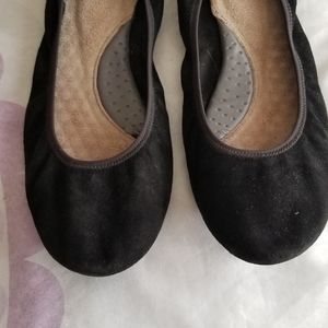 Hush Puppies Swade Black Ballet Flats